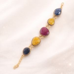 Multi-Stone Healing Crystal Bracelet (Handcrafted Gemstone Bracelet)
